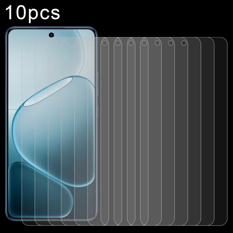 

For OPPO A6 Max 5G 10pcs 0.26mm 9H 2.5D Tempered Glass Film