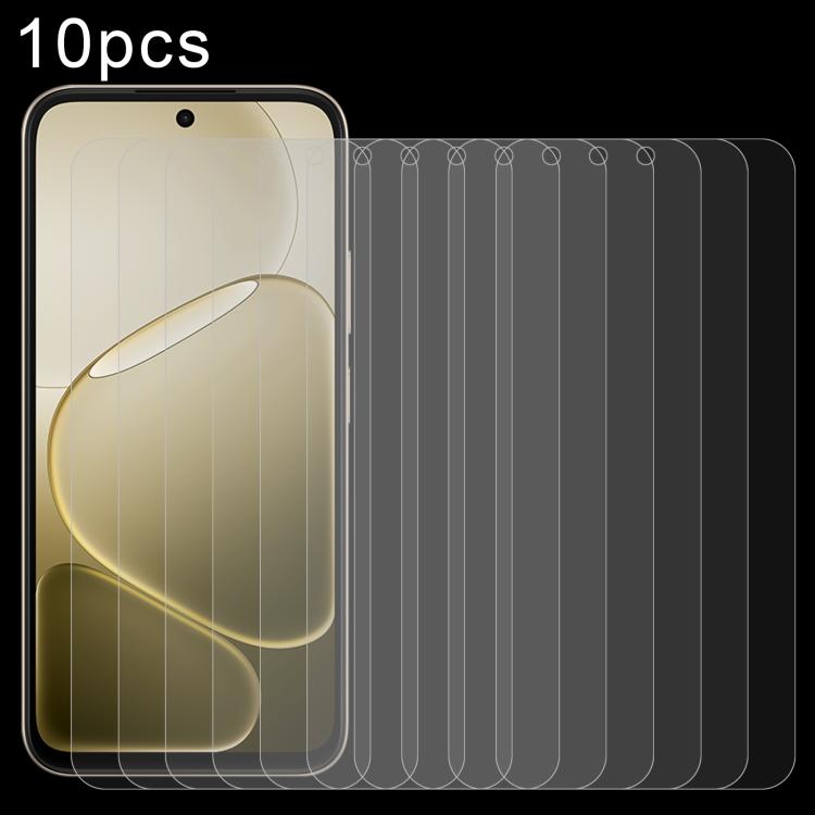 

For OPPO A6 Pro 5G India 10pcs 0.26mm 9H 2.5D Tempered Glass Film