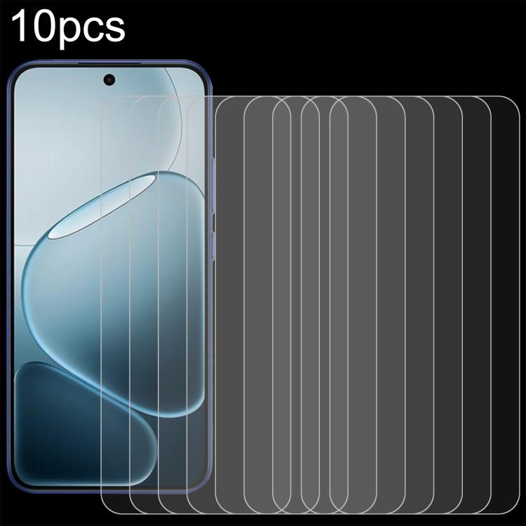 

For OPPO A6s Pro 4G 10pcs 0.26mm 9H 2.5D Tempered Glass Film