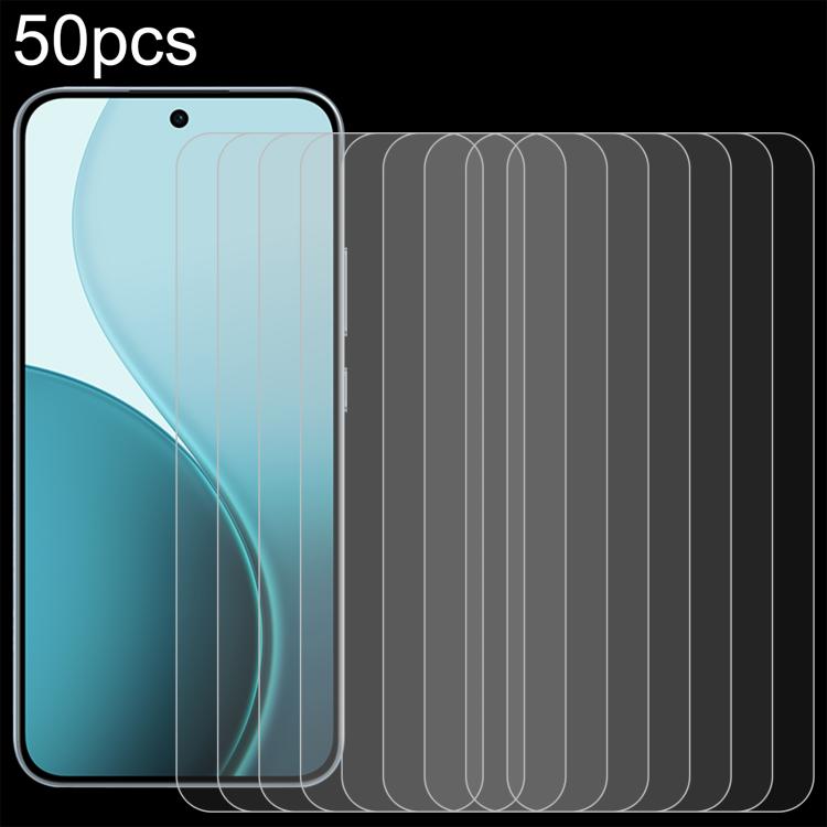 

For OPPO Reno14 F 5G 50pcs 0.26mm 9H 2.5D Tempered Glass Film