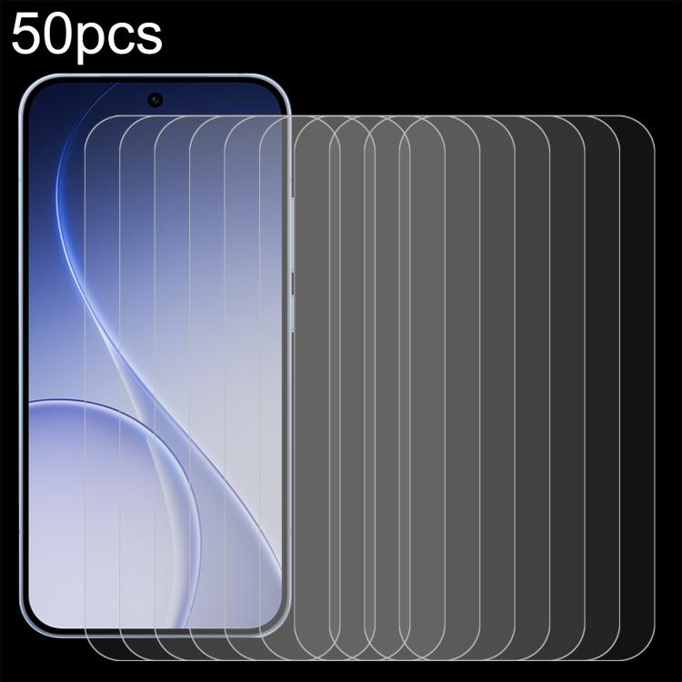 

For OPPO Reno15 Pro Mini 5G 50pcs 0.26mm 9H 2.5D Tempered Glass Film