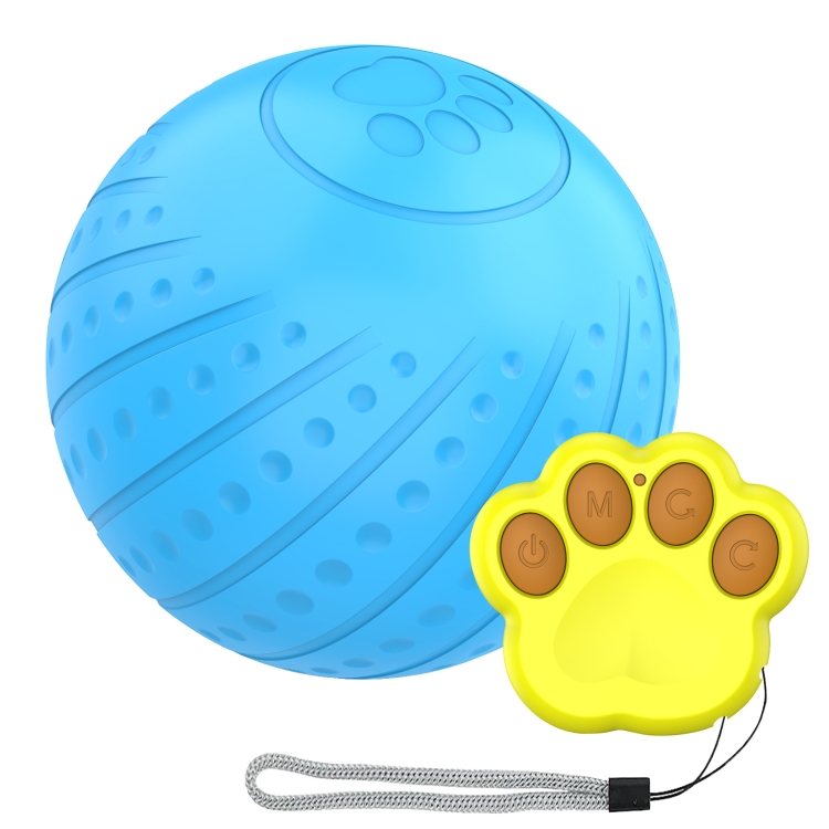 

O2 6cm Intelligent Remote Control Pet Toy Dog Training Ball(Blue)