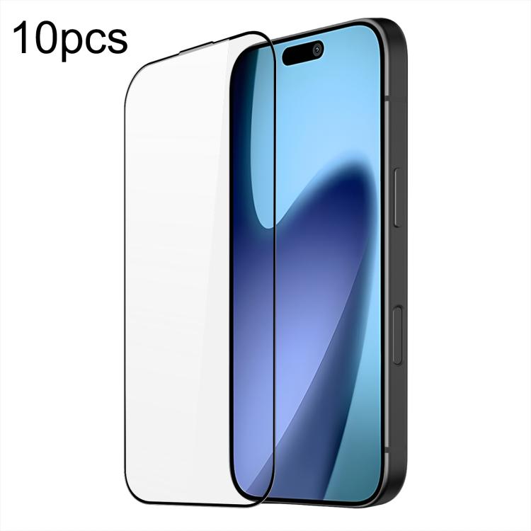 

For iPhone 17 Air 10pcs DUX DUCIS 0.33mm 9H Medium Alumina Tempered Glass Film