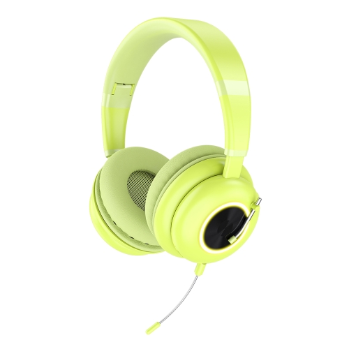 T&G KE-29 Foldable Wireless Headset with Microphone(Green)