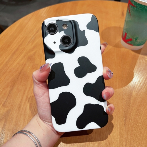 

For iPhone 14 Frosted TPU Phone Case(Milk Cow Texture)