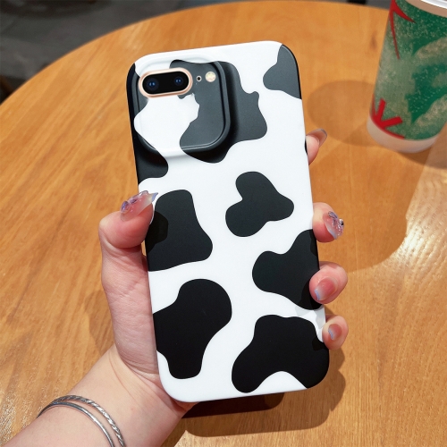 

For iPhone 8 Plus / 7 Plus Frosted TPU Phone Case(Milk Cow Texture)