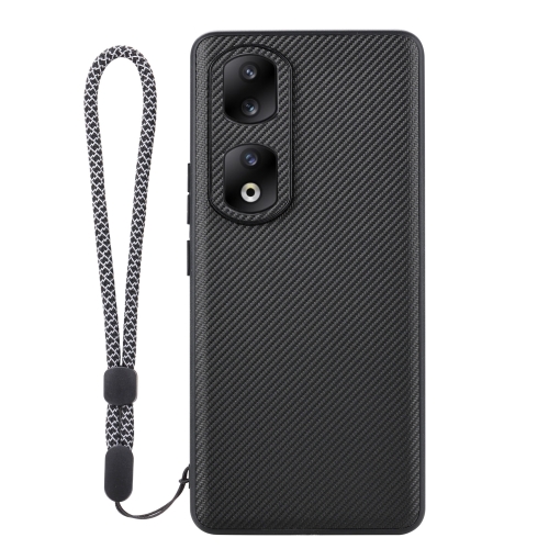 

For Honor 90 Pro ViLi TC Series Kevlar Carbon Fiber Texture Phone Case(Black)