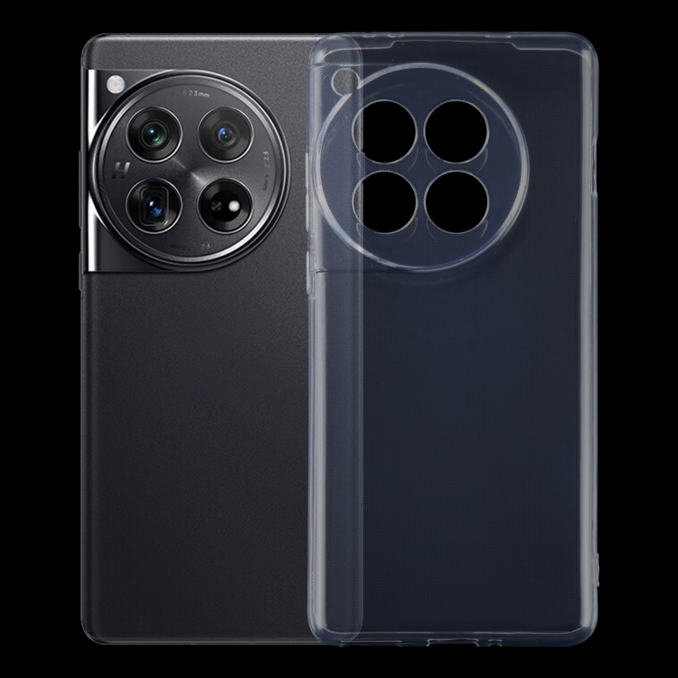 

For OnePlus 12 Ultra-thin Transparent TPU Phone Case