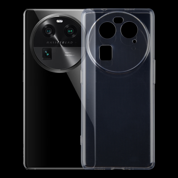 

For OPPO Find X6 Ultra-thin Transparent TPU Phone Case