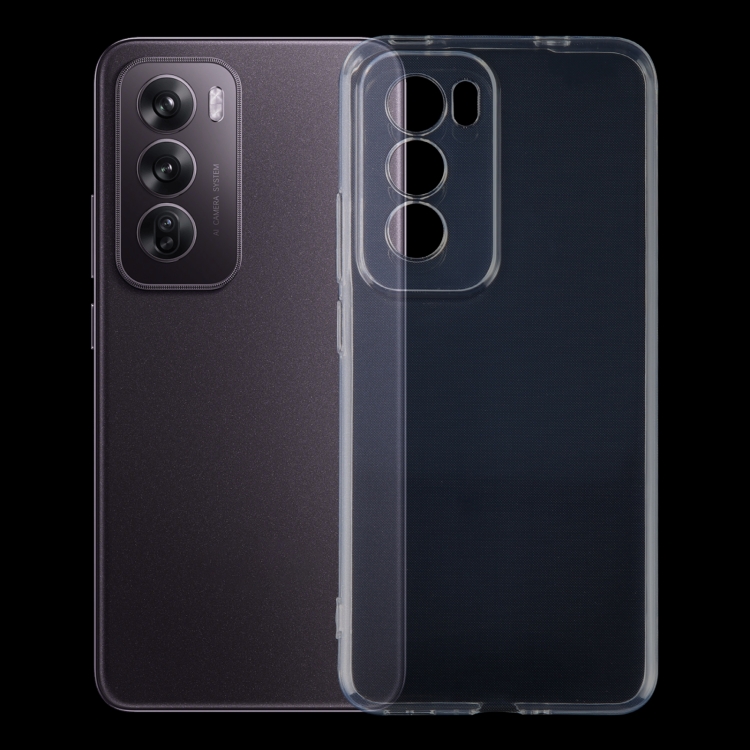 

For OPPO Reno12 Global Ultra-thin Transparent TPU Phone Case