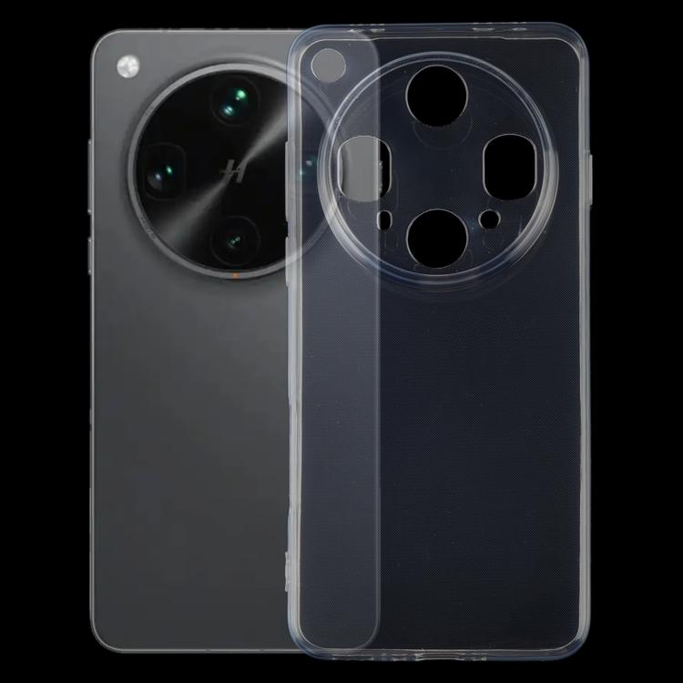 For OPPO Find X8 Ultra Ultra-thin Transparent TPU Phone Case