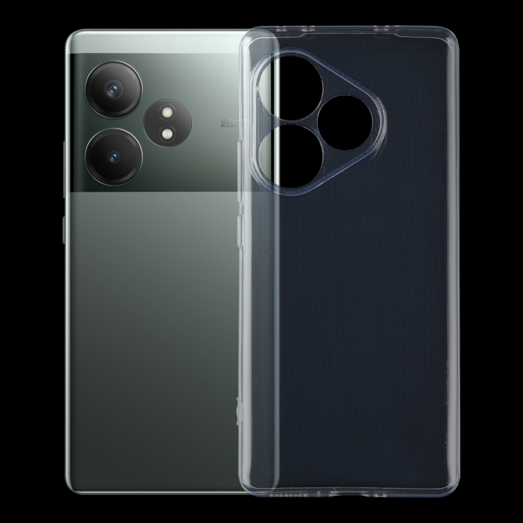 

For Realme GT Neo6 SE Ultra-thin Transparent TPU Phone Case
