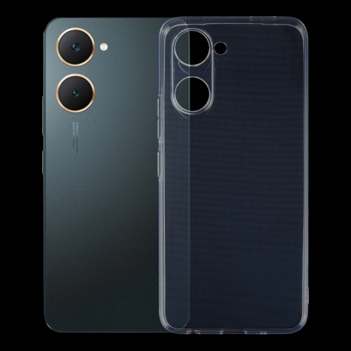 

For vivo Y03 Ultra-thin Transparent TPU Phone Case