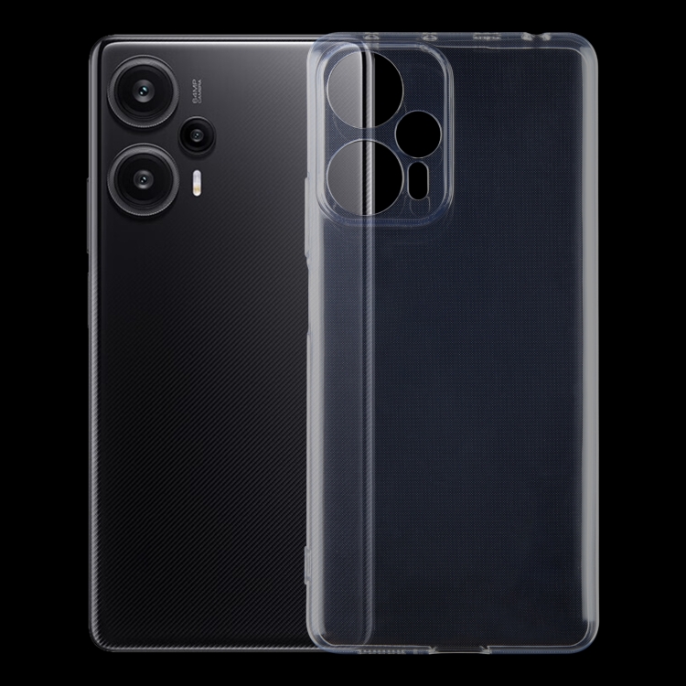 

For Xiaomi Redmi Note 12 Turbo Ultra-thin Transparent TPU Phone Case