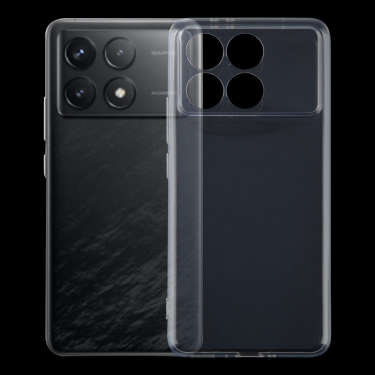 

For Xiaomi Redmi K70 Ultra-thin Transparent TPU Phone Case