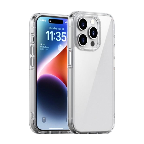 

For iPhone 15 Pro Max iPAKY Aurora Series Shockproof PC + TPU Protective Phone Case(Transparent)