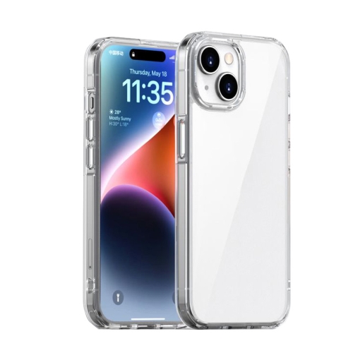 

For iPhone 15 Plus iPAKY Aurora Series Shockproof PC + TPU Protective Phone Case(Transparent)