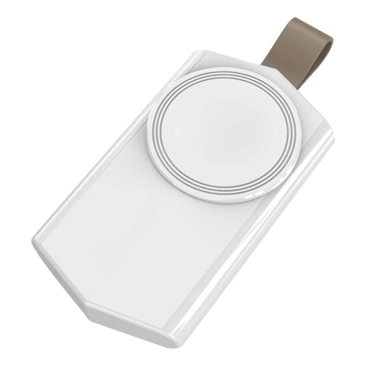 

For Apple Watch Series USB Port Portable Magnetic Wireless Charger(White)