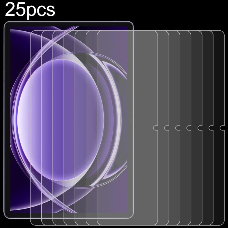 

For Realme Pad 2 Lite 4G 25pcs 9H 0.3mm Explosion-proof Tempered Glass Film