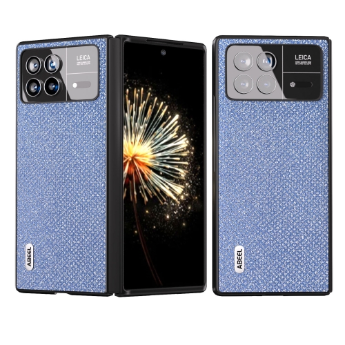 

For Xiaomi Mix Fold 3 ABEEL Diamond Black Edge Phone Case(Sapphire Blue)