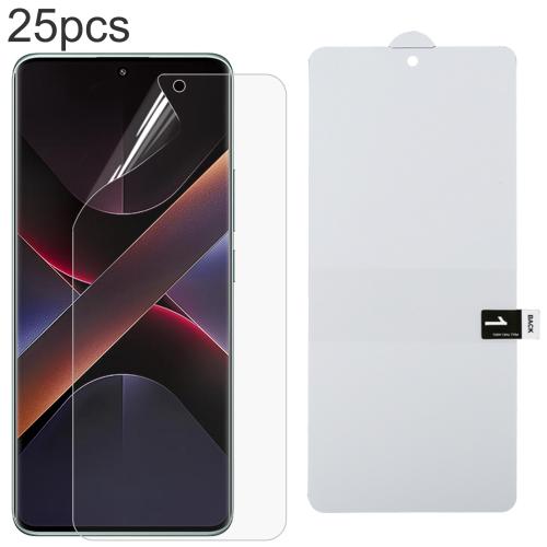 

For Xiaomi Poco X7 25pcs Full Screen Protector Explosion-proof Hydrogel Film