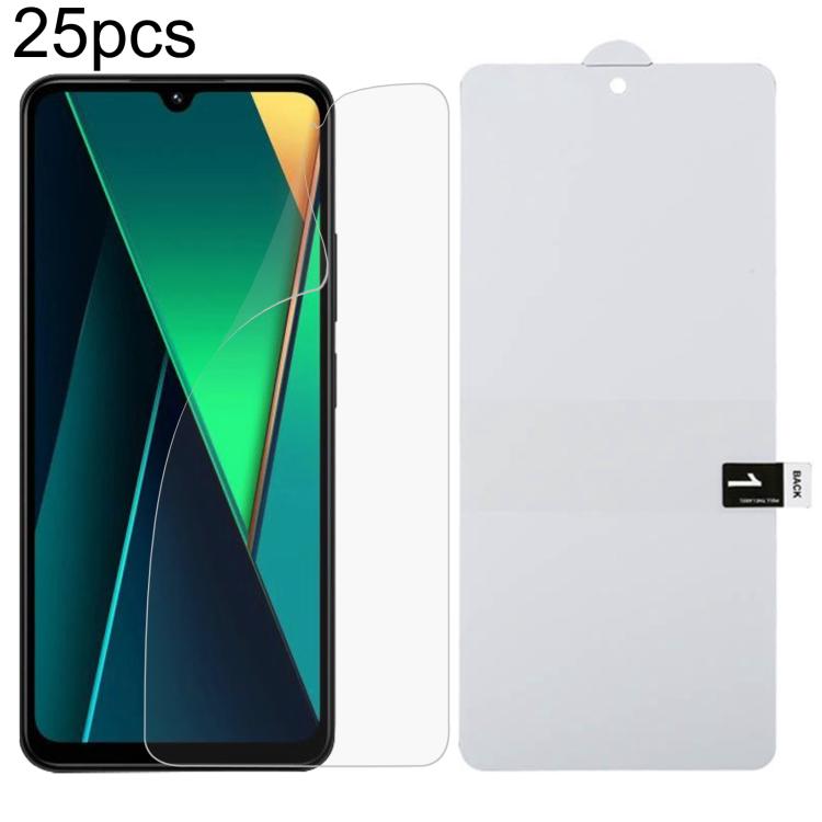 

For Xiaomi Poco C85 4G 25pcs Full Screen Protector Explosion-proof Hydrogel Film