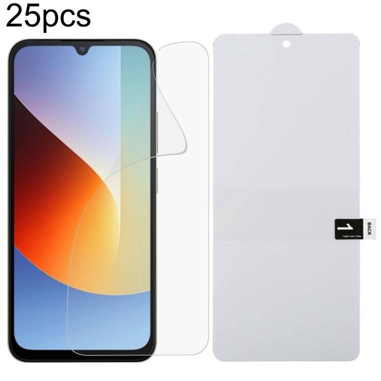 

For Xiaomi C81 Pro 4G 25pcs Full Screen Protector Explosion-proof Hydrogel Film