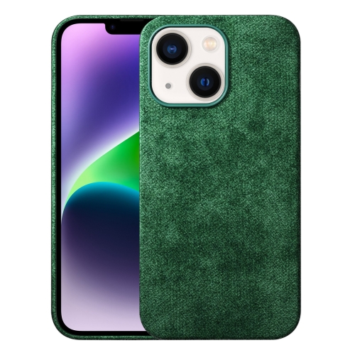 

For iPhone 14 Plus Turn Fur Magsafe Magnetic Phone Case(Green)