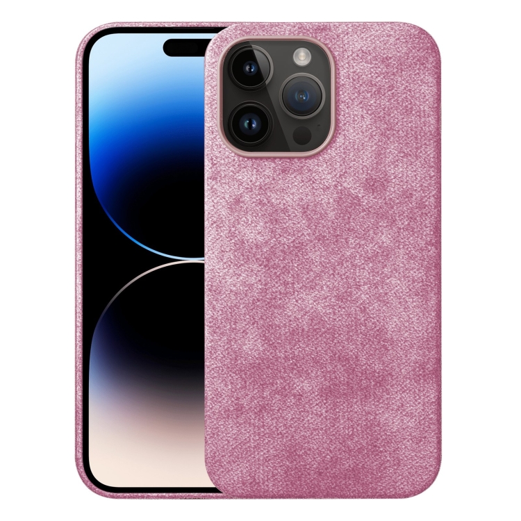 

For iPhone 14 Pro Turn Fur Magsafe Magnetic Phone Case(Pink)