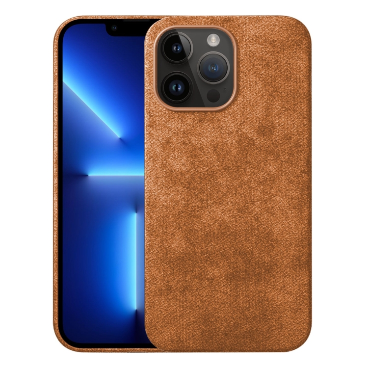 

For iPhone 13 Pro Turn Fur Magsafe Magnetic Phone Case(Golden Brown)