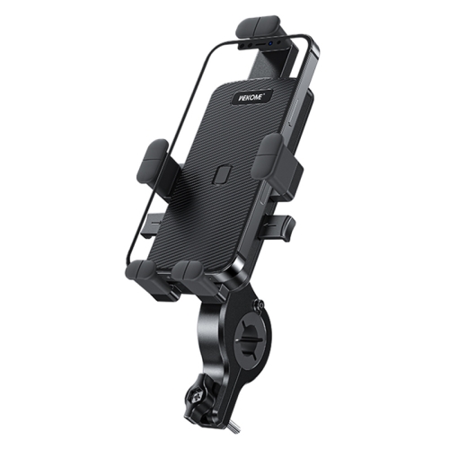 

WK WA-S57 Pop Power Series Mechanical Motorcycle Phone Holder(Black)