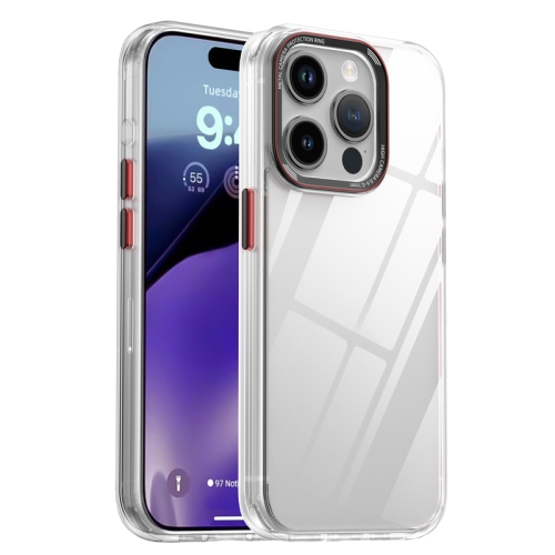 

For iPhone 15 Pro iPAKY MG Series Transparent PC+TPU Phone Case(Transparent)