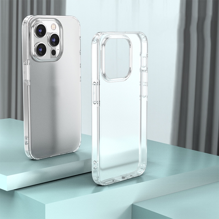 

For iPhone 15 Pro Armor Frosted Phone Case(Translucent)
