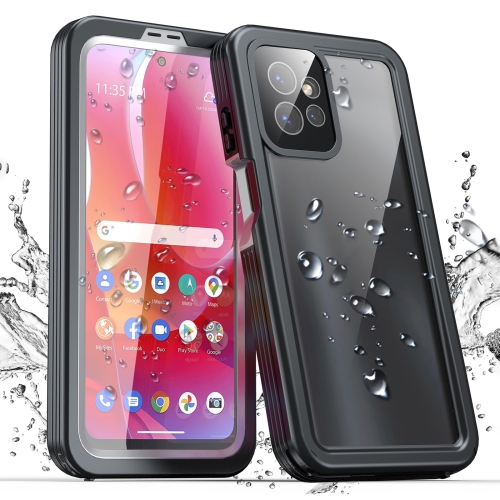 

For Motorola Moto G Power 5G 2023 360 Full Body Rugged IP68 Waterproof Phone Case(Black)