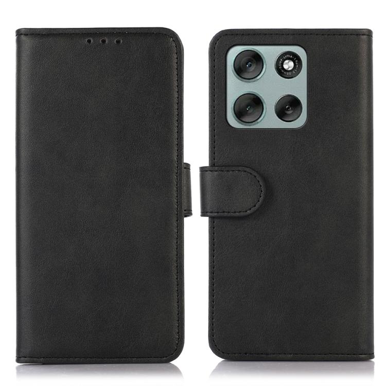 

For Motorola Moto G86 Power Cow Texture Leather Phone Case(Black)