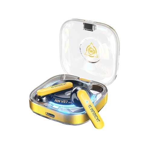 

WK V07 Vanguard Series Starshards Wireless Bluetooth Earphone(Yellow)