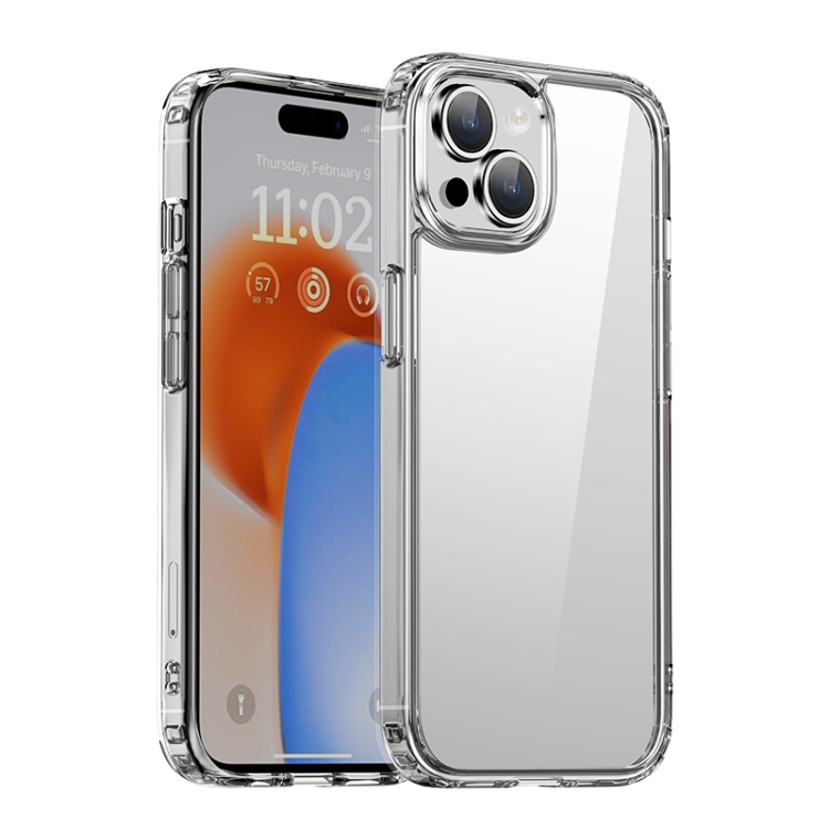 

For iPhone 15 iPAKY XJ Series Transparent PC+TPU Phone Case