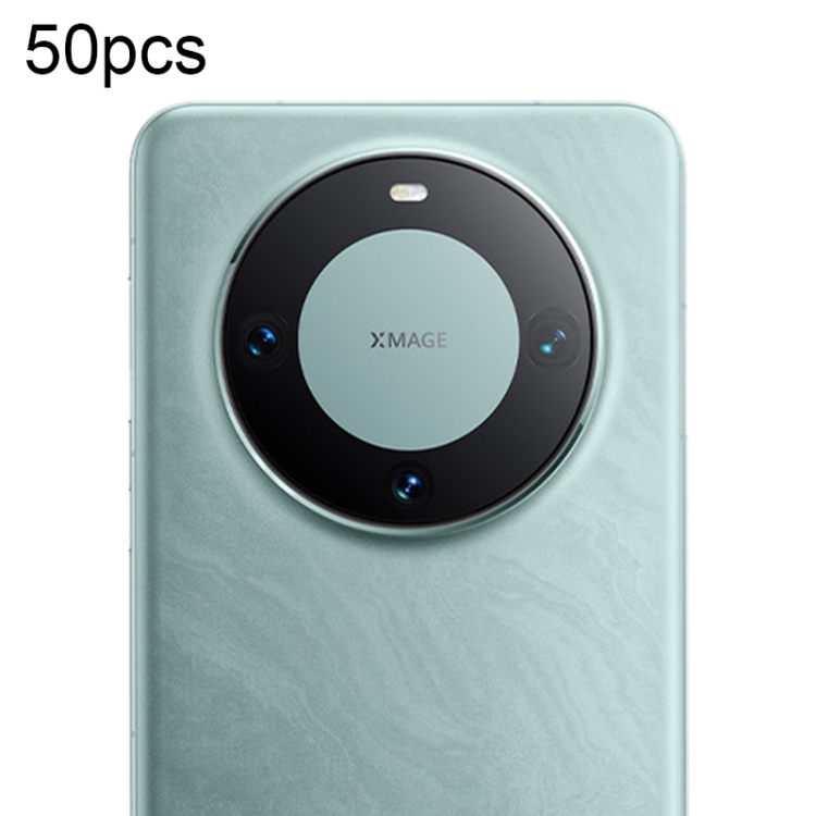 

For Huawei Mate 60 Pro 50pcs Electroplating AR+AF Coated Glass Back Camera Lens Film