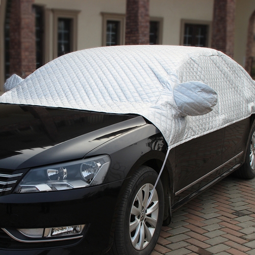 Demi-couverture de voiture Vêtements de voiture Protection solaire  Isolation thermique Sun Nisor, plus coton Taille