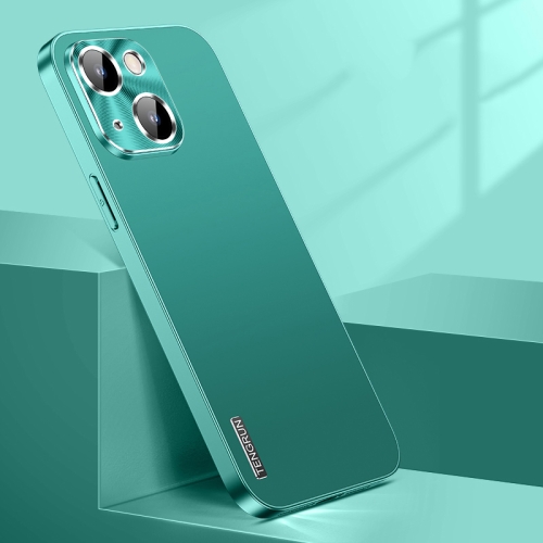 

For iPhone 14 Plus Streamer Series Micro Frosted Metal Paint PC Phone Case(Alpine Green)