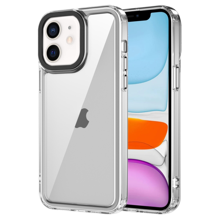 

For iPhone 11 Transparent Acrylic + TPU Shockproof Phone Case(Transparent)