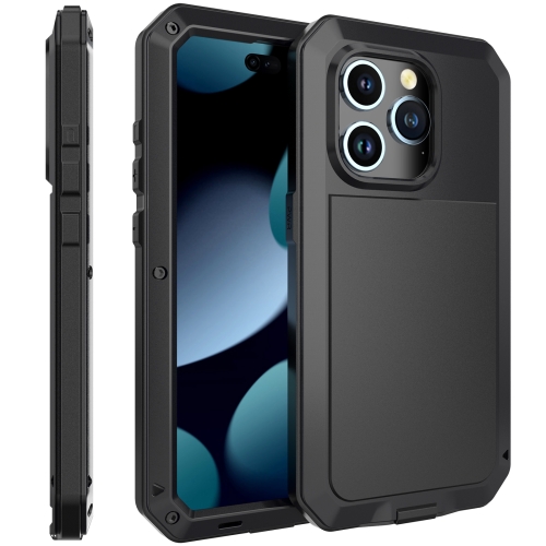 Funda de silicona con MagSafe para el iPhone 15 Pro Max - Negro