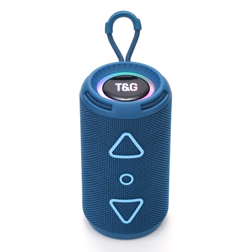 

T&G TG-656 Portable Wireless 3D Stereo Subwoofer Bluetooth Speaker Support FM / LED Atmosphere Light(Blue)