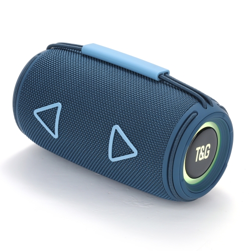

T&G TG-657 Portable Wireless 3D Stereo Subwoofer Bluetooth Speaker Support FM / LED Atmosphere Light(Blue)