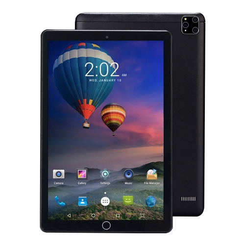 

BDF A10 4G LTE Tablet PC 10.1 inch, 2GB+32GB, Android 9.0 MTK6735 Quad Core, Support Dual SIM, EU Plug(Black)