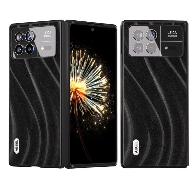 

For Xiaomi Mix Fold 3 ABEEL Galactic Pattern Protective Phone Case(Black)