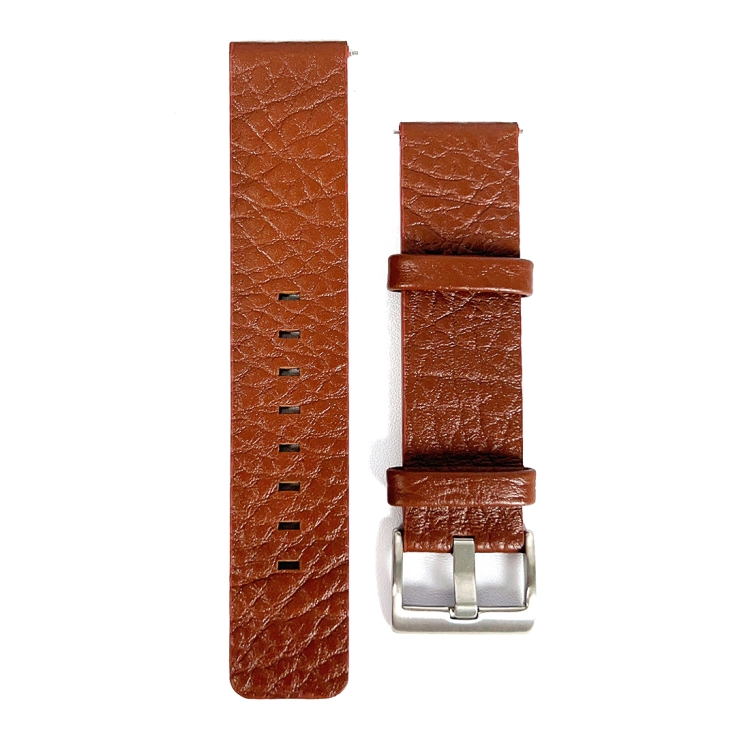 

22mm Universal Buffalo Leather Watch Band(Brown)