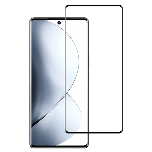 For vivo V29 Pro 3D Curved Edge Full Screen Tempered Glass Film for xiaomi poco m6 pro 4g 9h hd 3d curved edge tempered glass film black