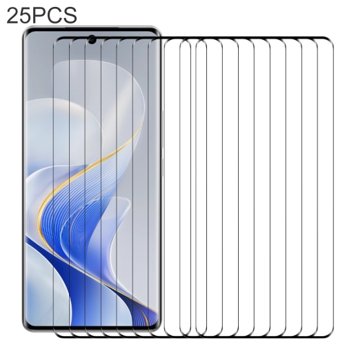 

For vivo S19 Pro 25pcs 3D Curved Edge Full Screen Tempered Glass Film