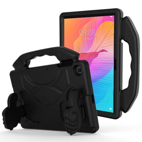 For Honor Pad X8 10.1 Thumb Bracket EVA Shockproof Tablet Case(Black)